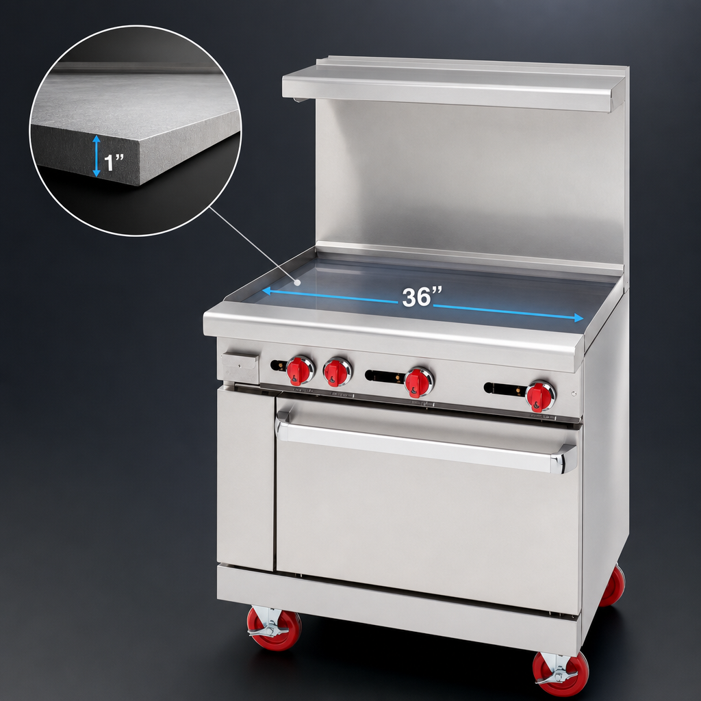 36-Inch Griddle Top