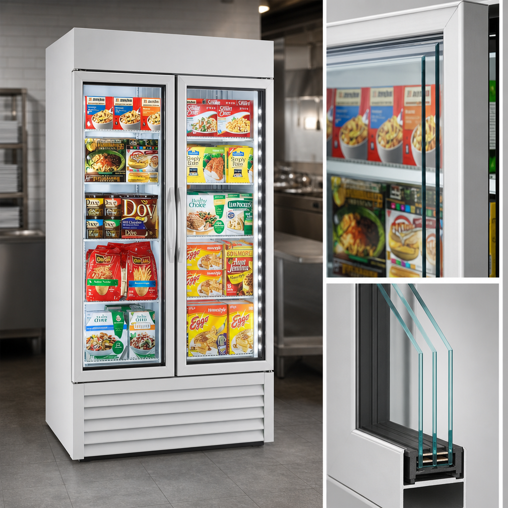 Triple-Pane Glass Doors