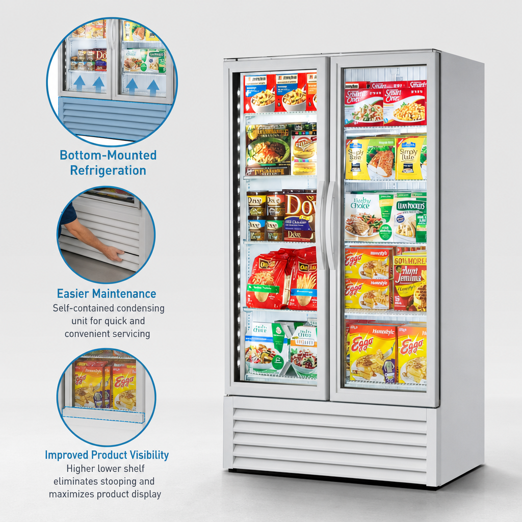 Bottom-Mounted Refrigeration