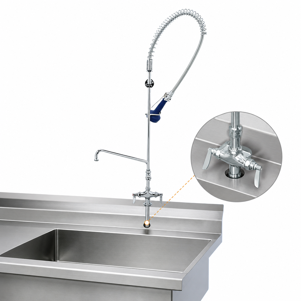 Single-Hole Deck Mount Body