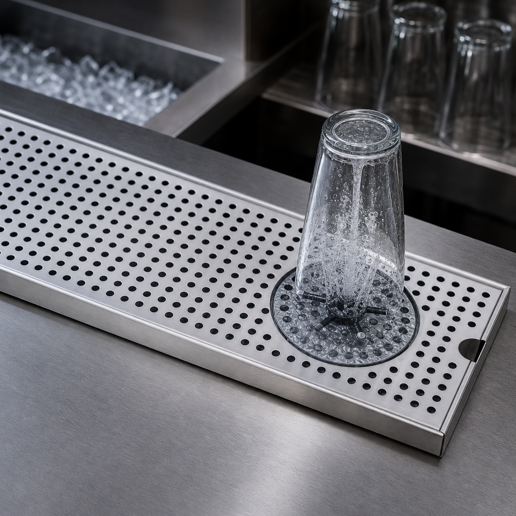 Integrated Glass Rinser
