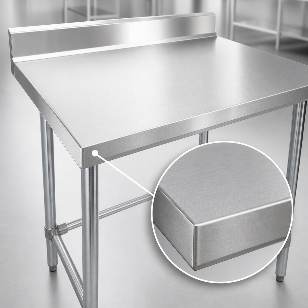 18-Gauge Stainless Steel Top
