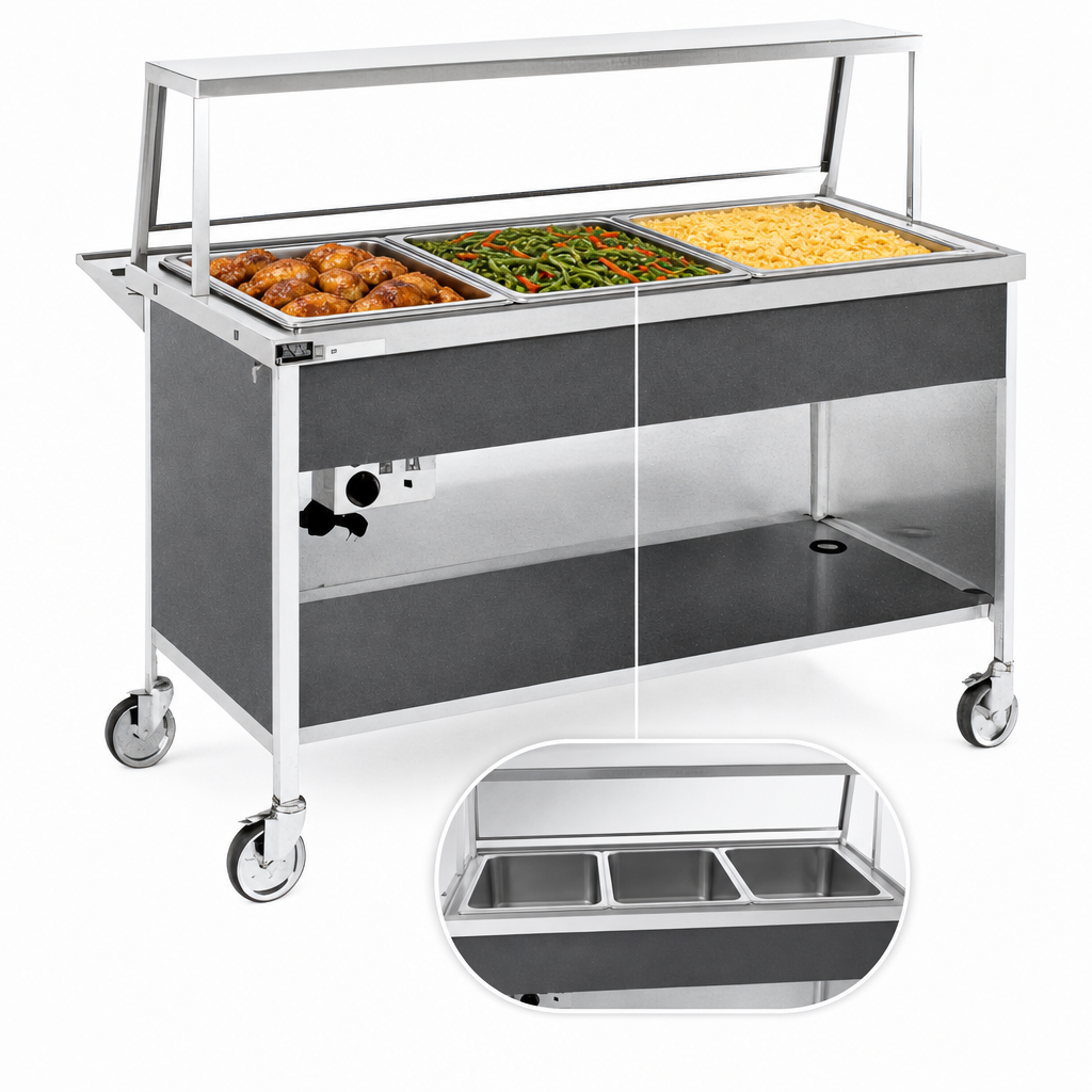 3-Pan Capacity