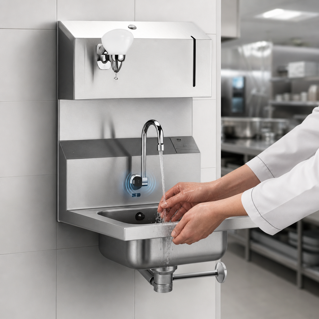 Hands-Free Faucet Operation