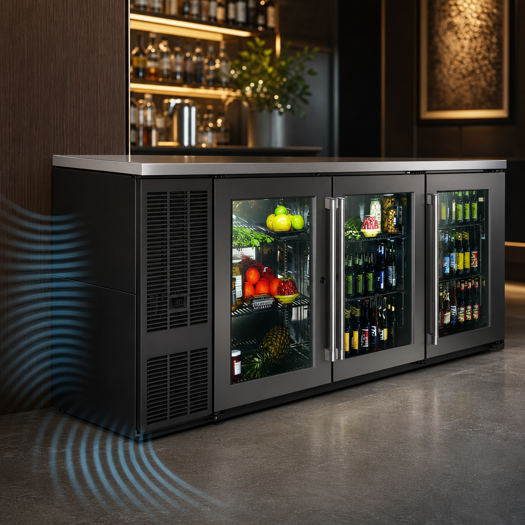 Front-Vented, Self-Contained Cooling