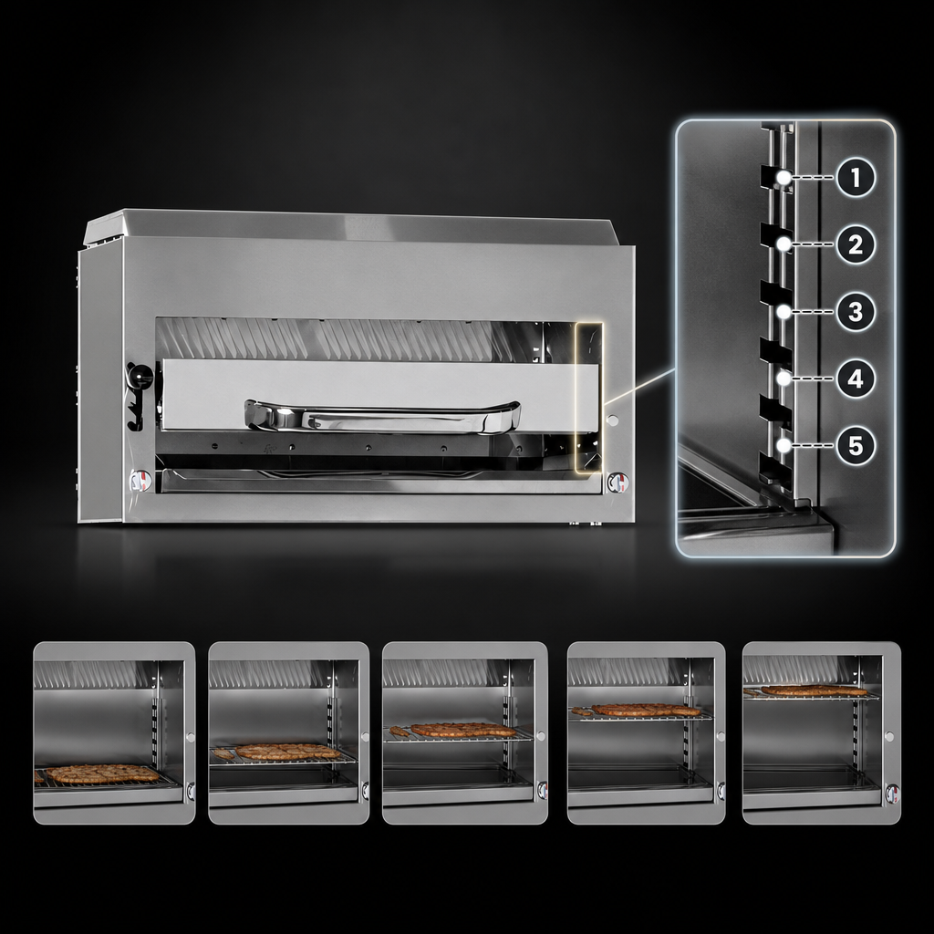 Five Rack Positions