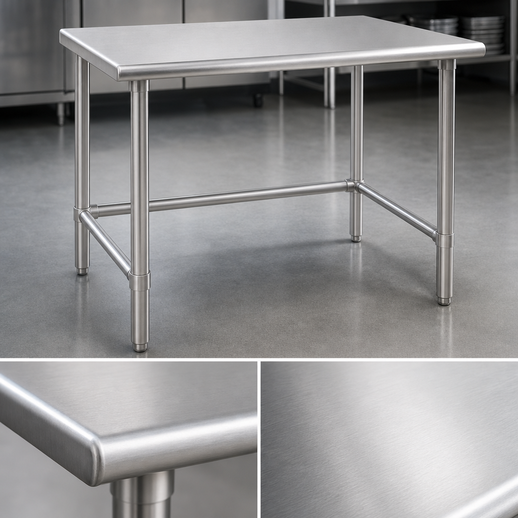 16-Gauge 300 Series Stainless Steel Top