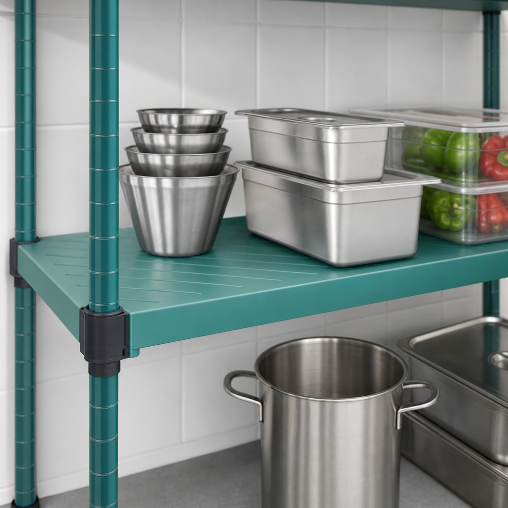 Solid Shelf Surface