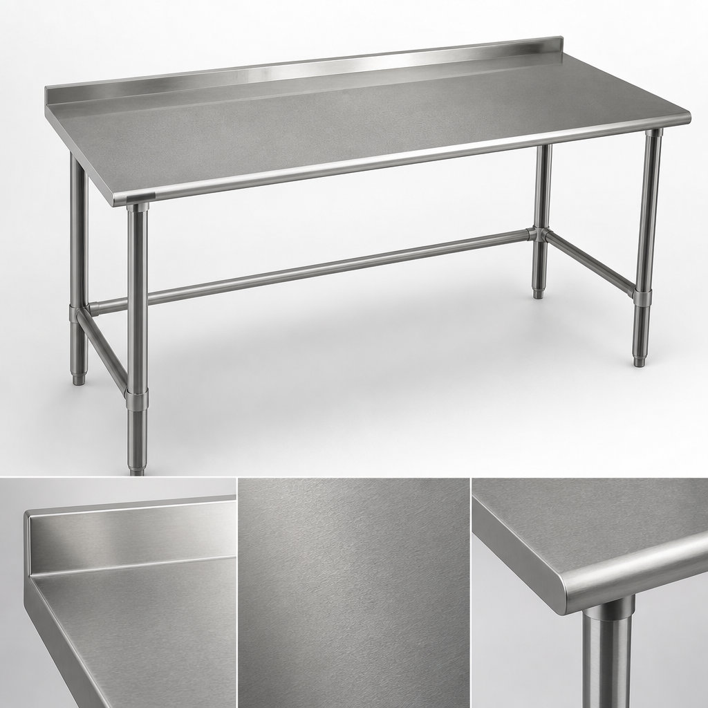 16-Gauge 300 Series Stainless Steel Top