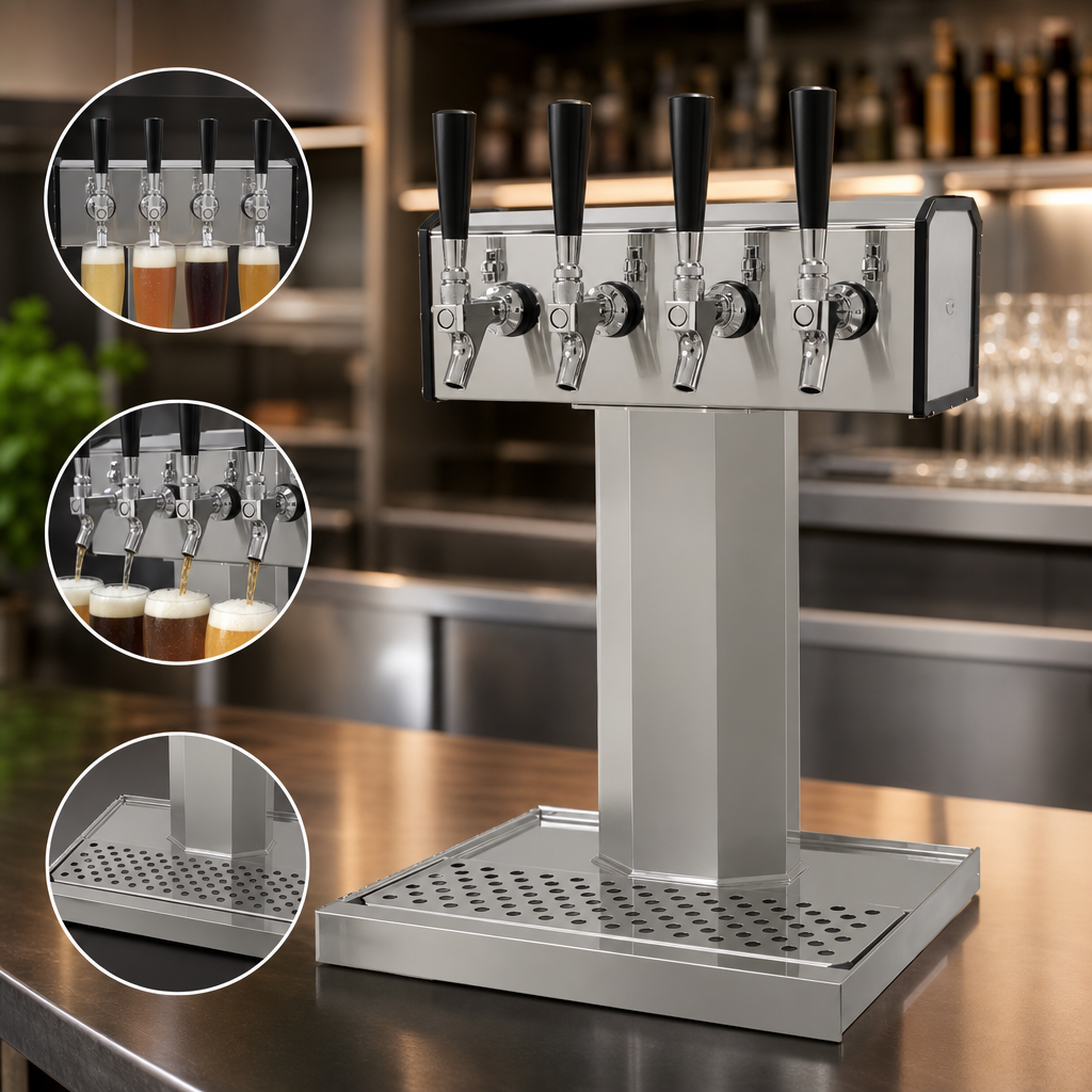 Four-Faucet Capacity