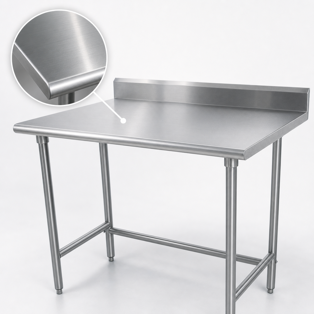 16-Gauge 430 Stainless Steel Top