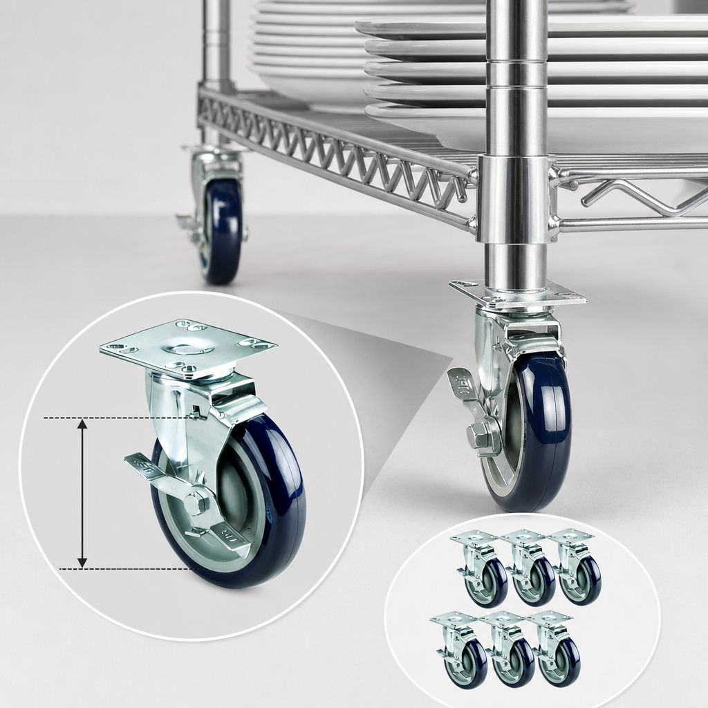 3-Inch Caster Diameter