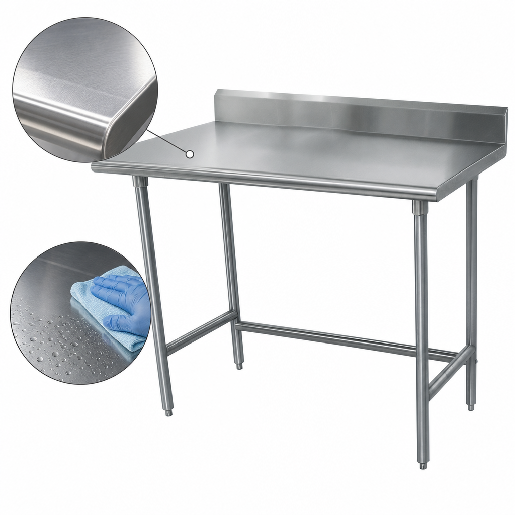 16 Gauge 430 Stainless Steel Top