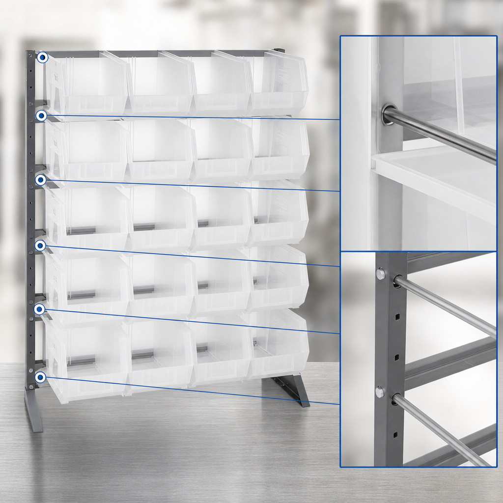 Includes 12 Rails