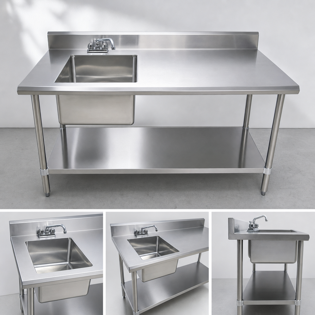 Left-Side Sink Configuration