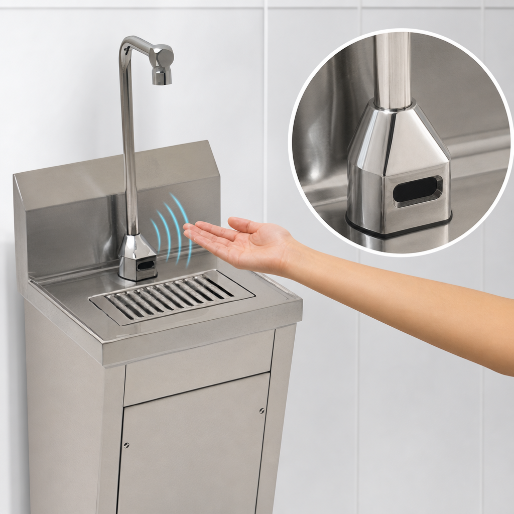 Hands-Free Electronic-Eye Faucet