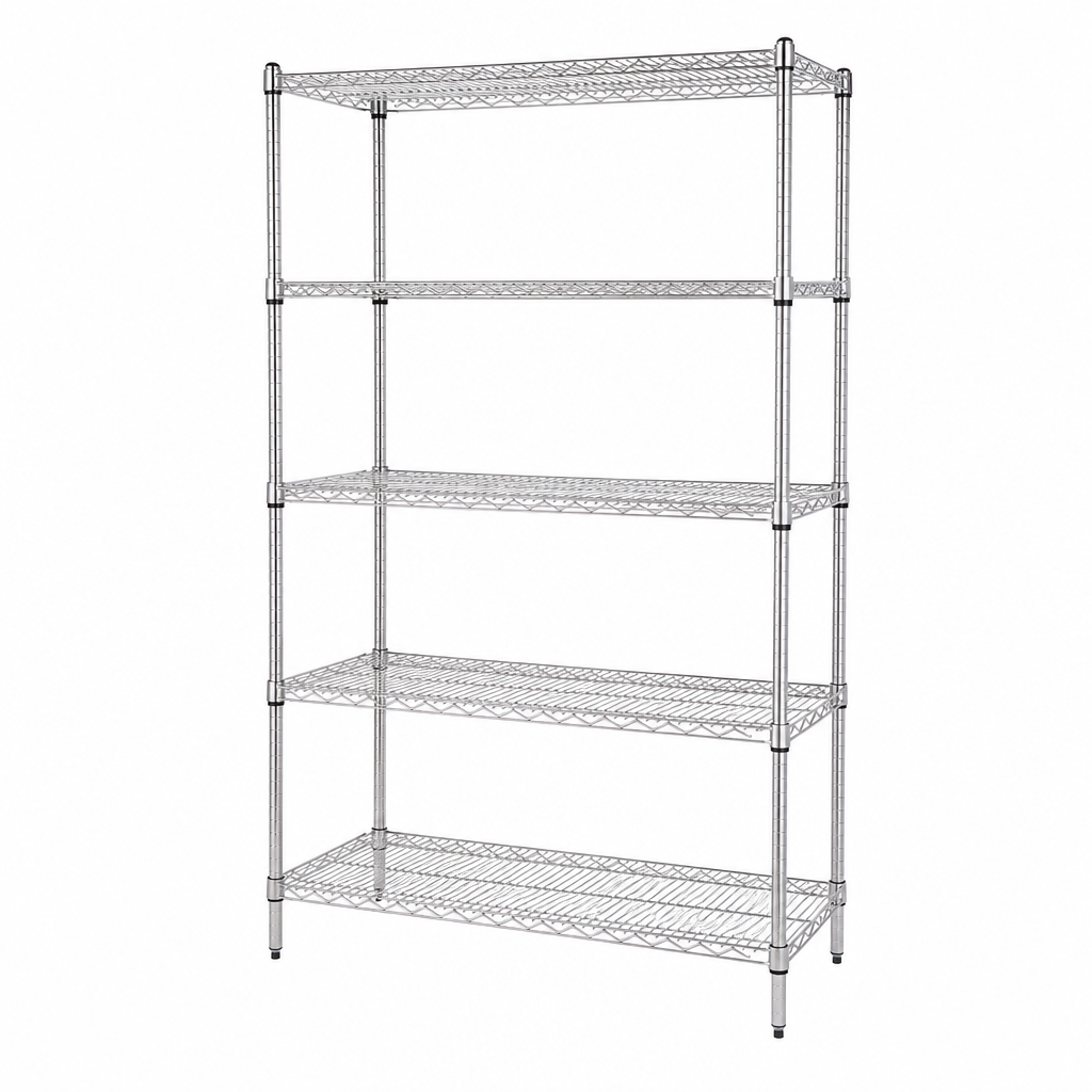 Five Wire Shelves
