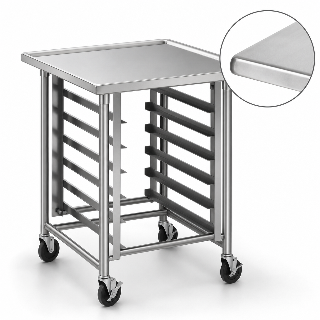 14-Gauge Stainless Steel Top