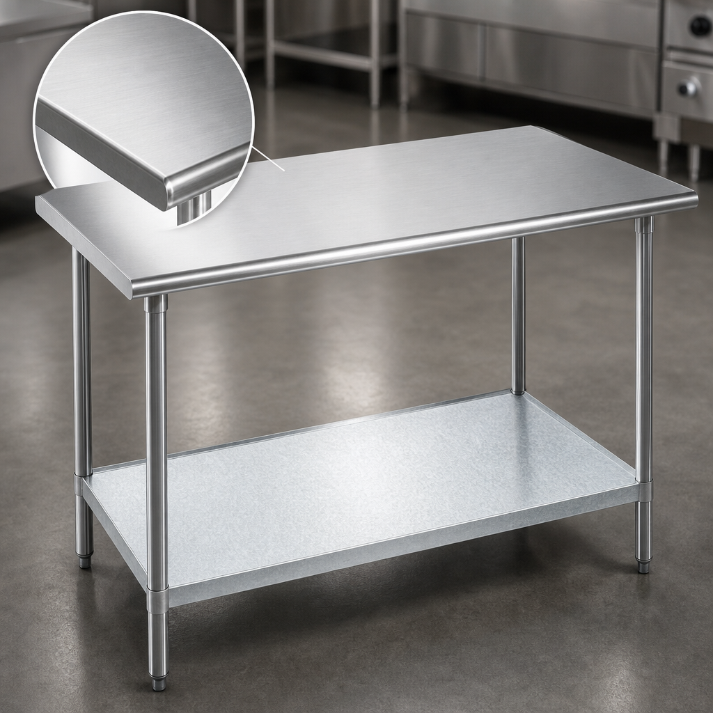 16-Gauge 430 Stainless Steel Top