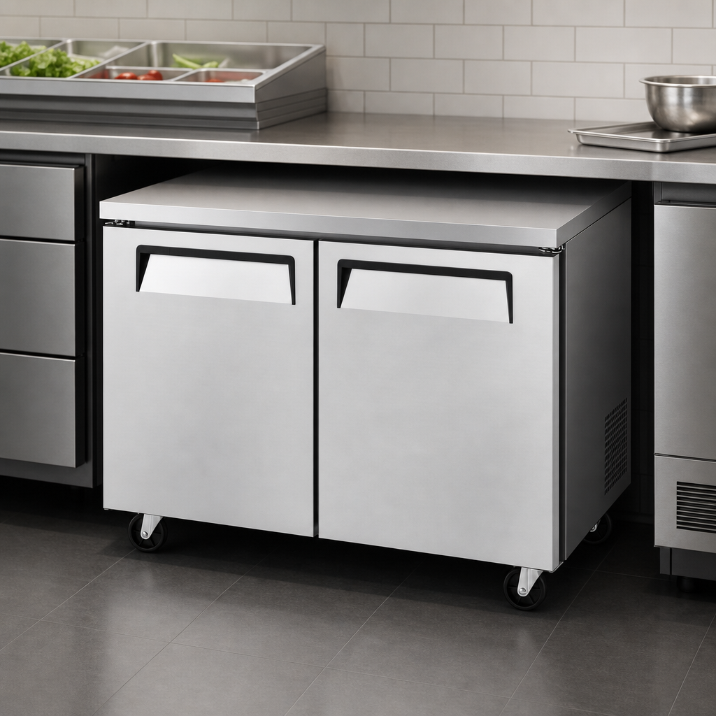 Two-Section Undercounter Design