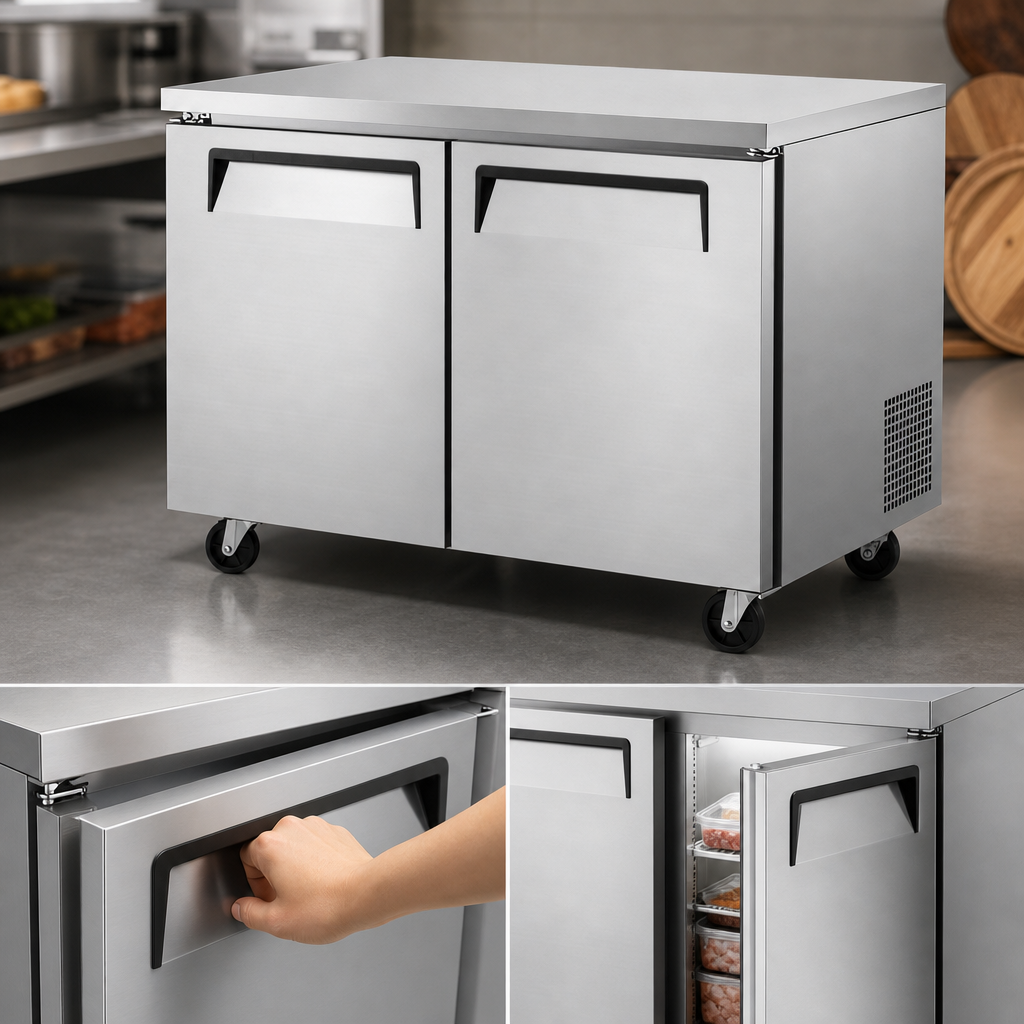 Solid Doors With Easy-Grip Handles