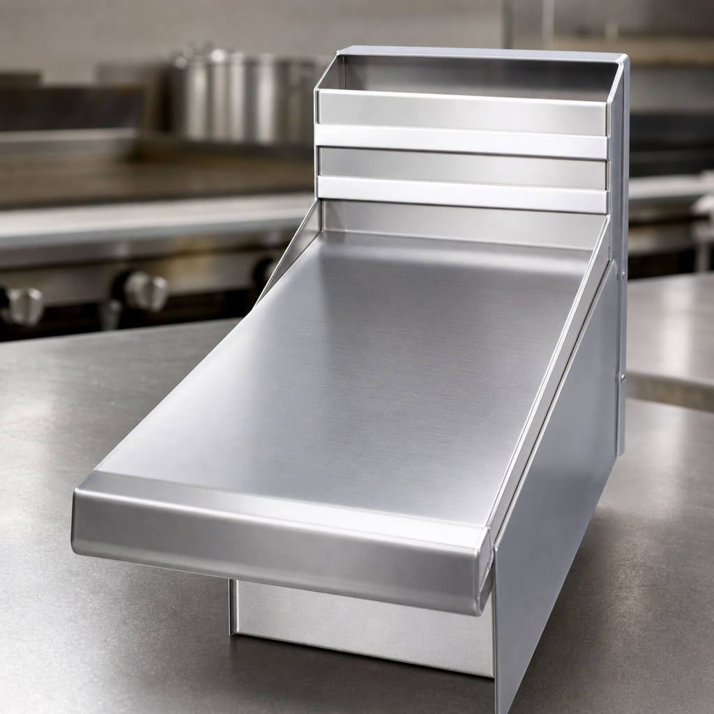 6-Inch Solid Plate Shelf