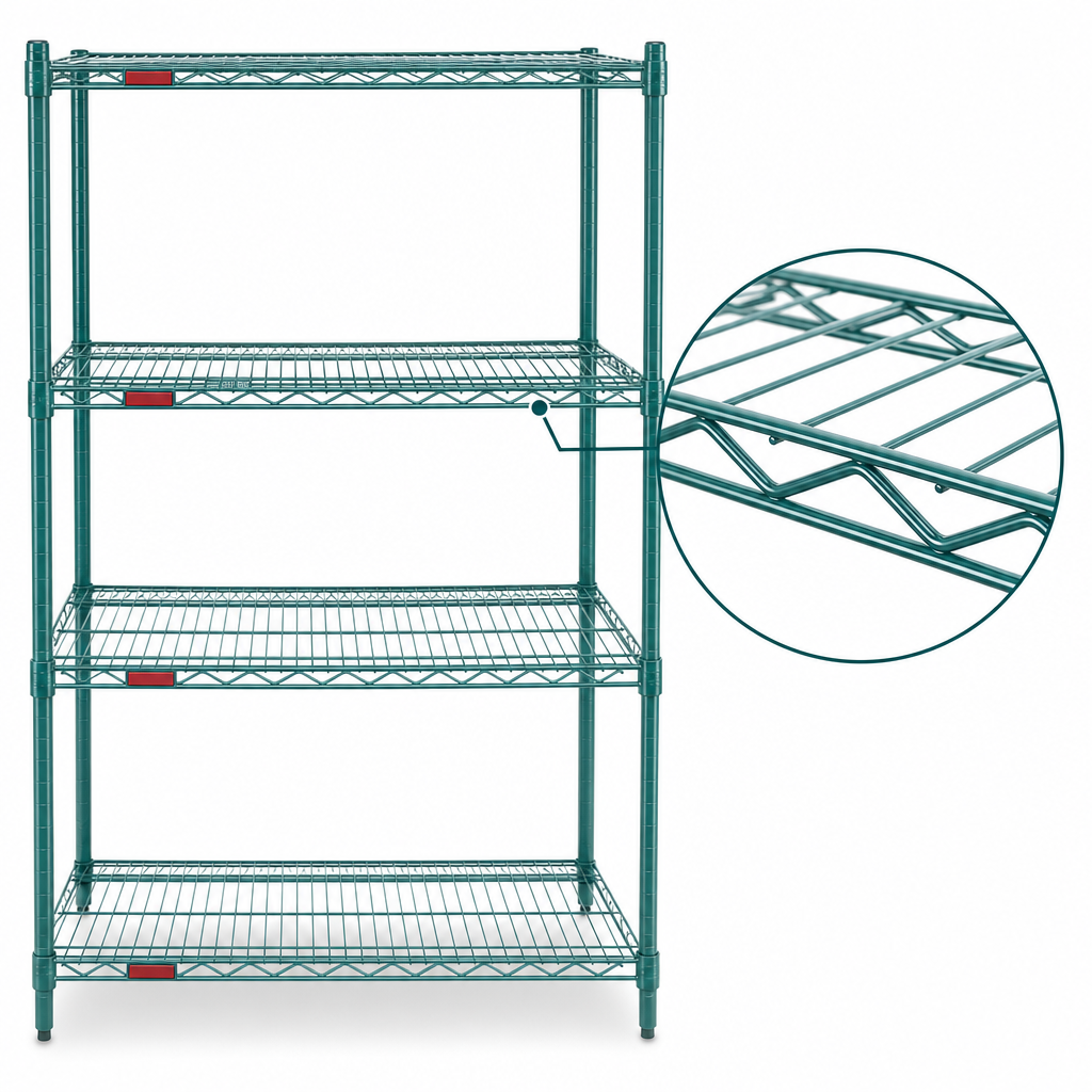 Patented QuadTruss® Shelves