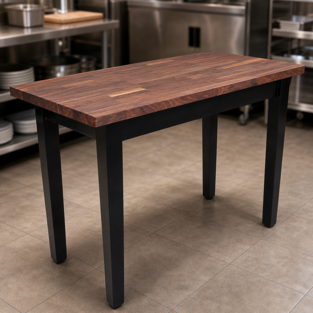 Edge Grain Walnut Top