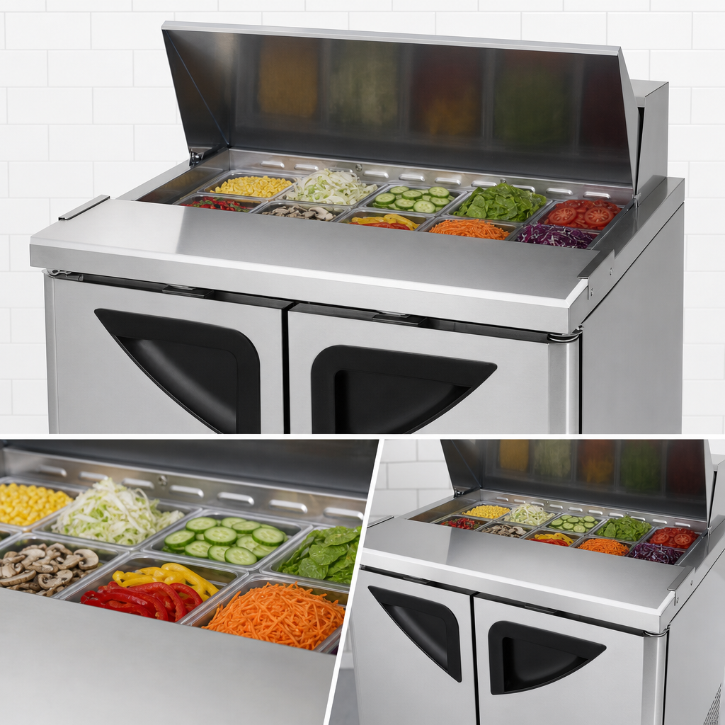 10-Pan Stainless Steel Top