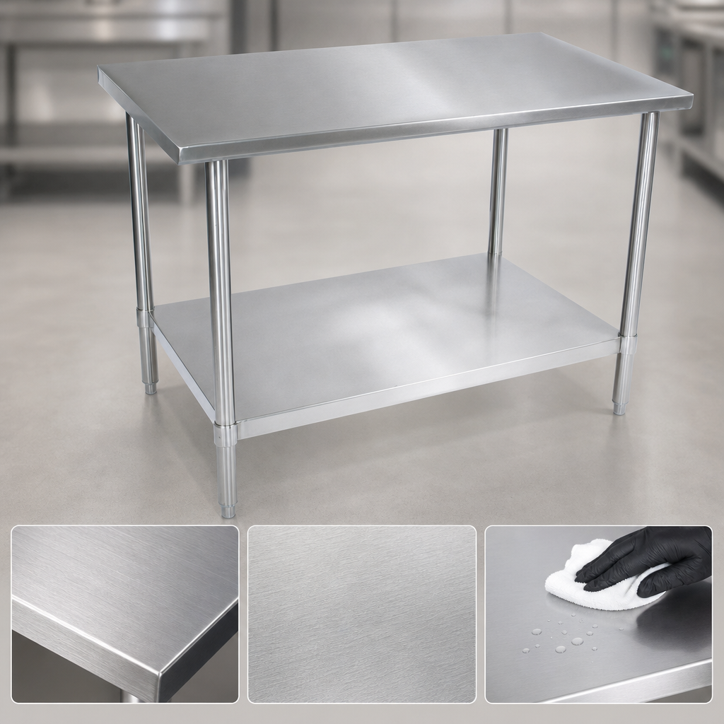 16-Gauge 300 Series Stainless Steel Top