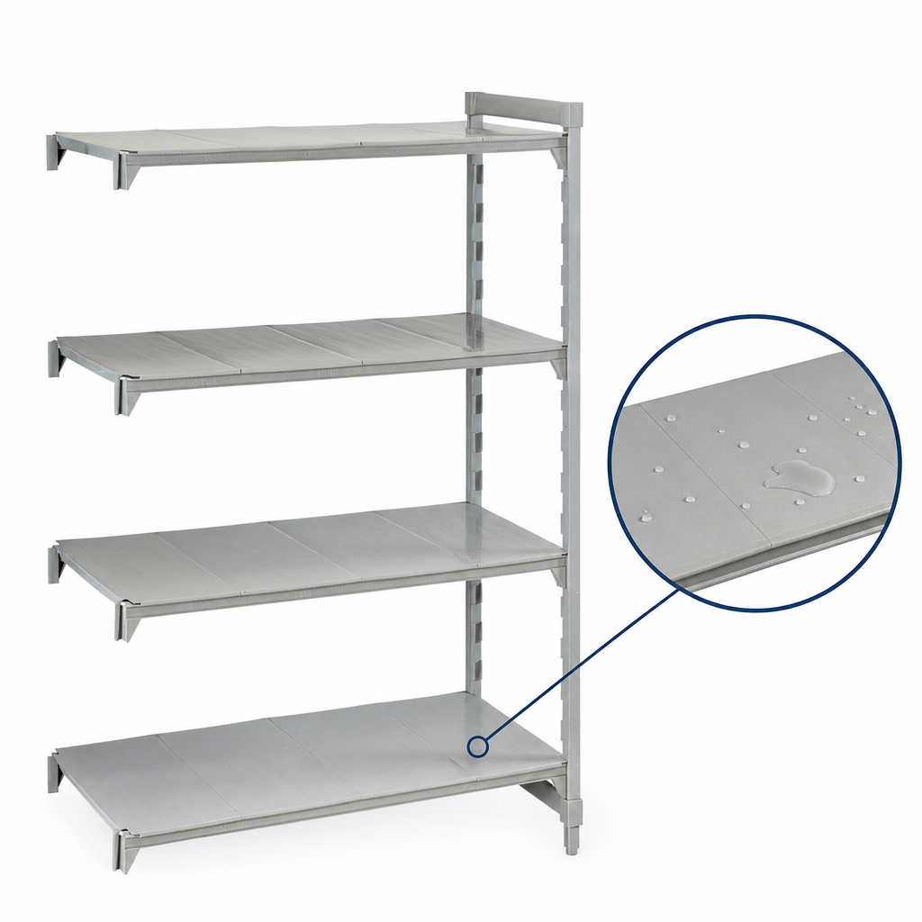 Solid Polypropylene Shelf Plates