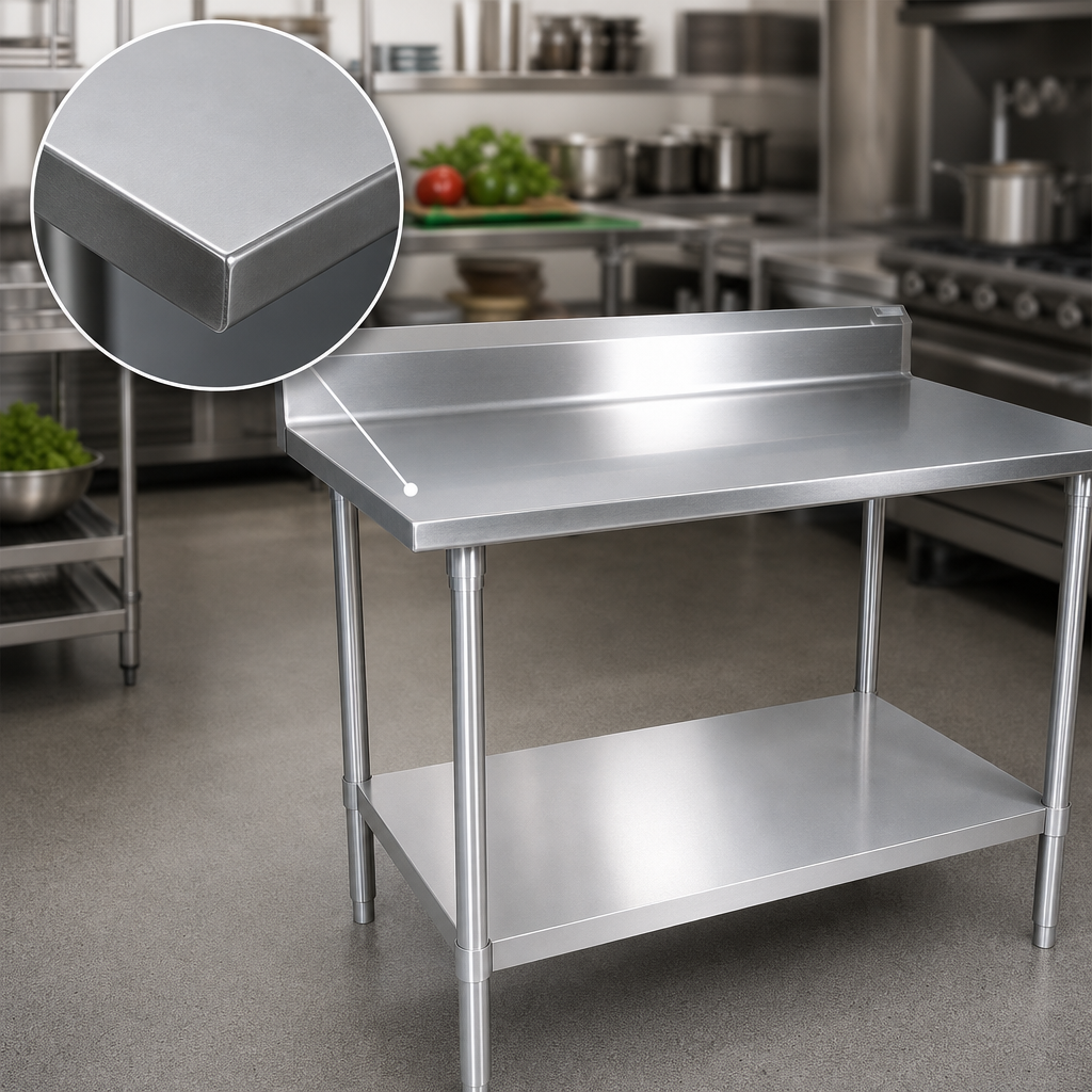 14-Gauge 300-Series Stainless Steel Top