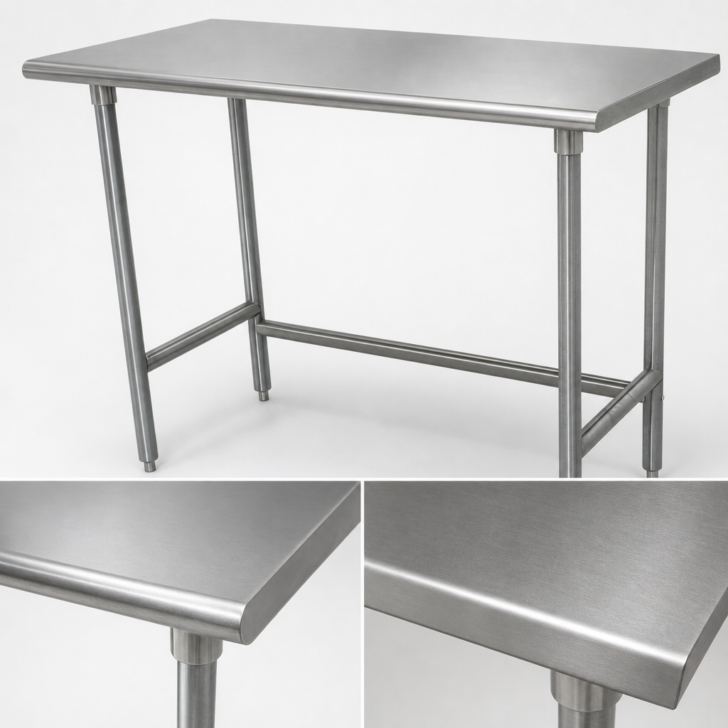 16-Gauge 430 Stainless Steel Top