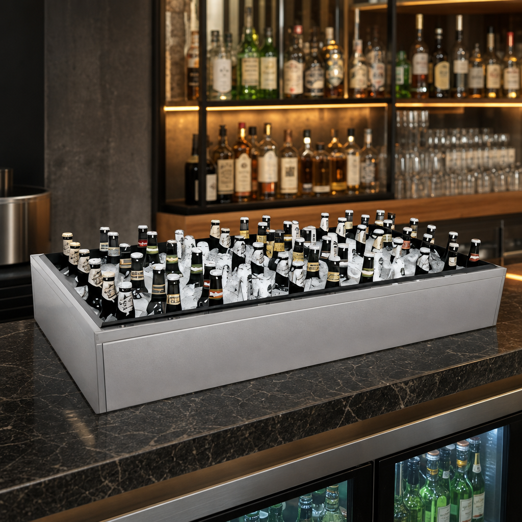 Back Bar Beverage Display