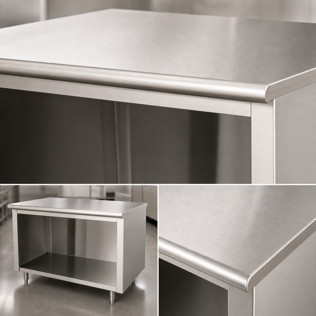 14 Gauge 304 Stainless Steel Top