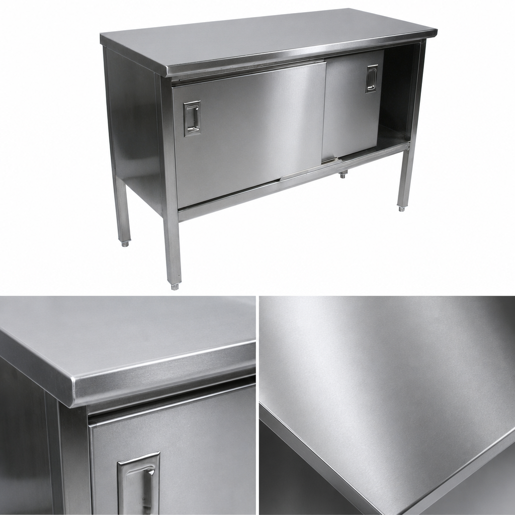 14-Gauge 300 Series Stainless Steel Flat Top