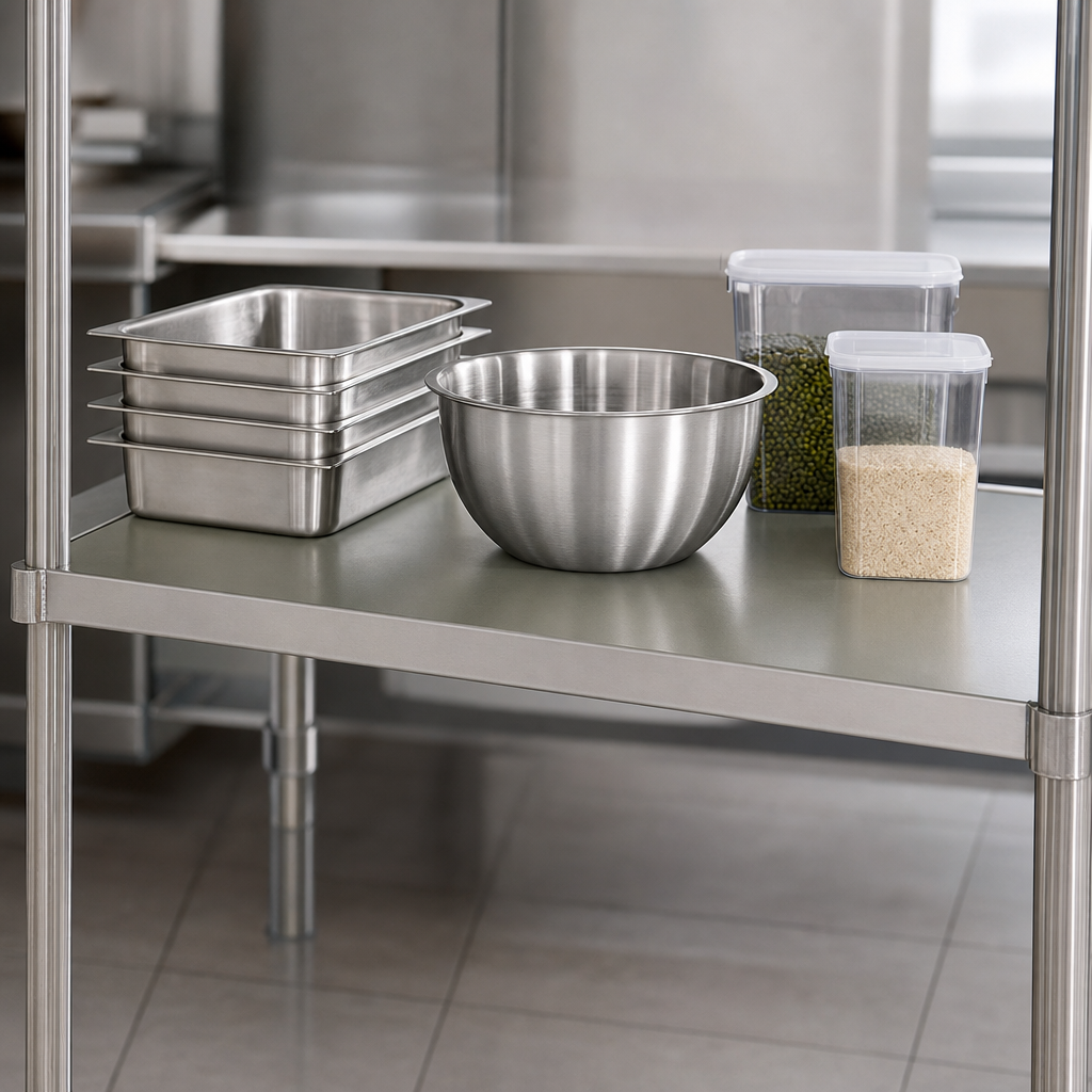 Solid Shelf Surface