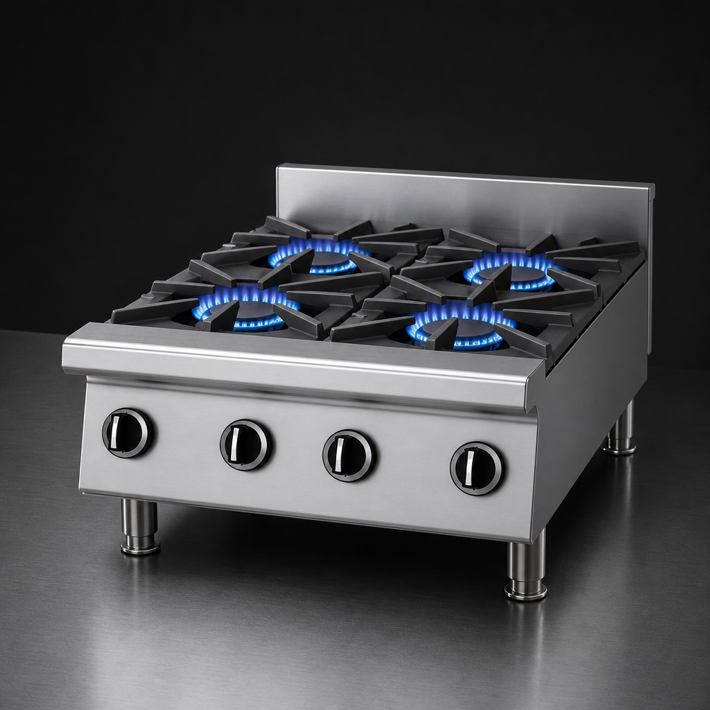 Four Starfire Pro Open Burners