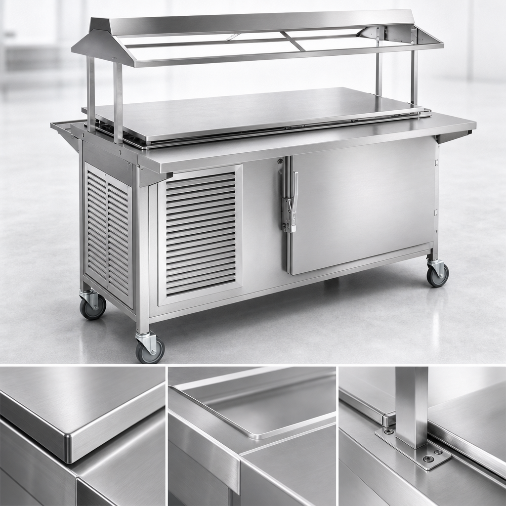 Heavy-Duty Stainless Steel Top