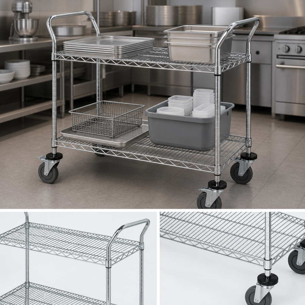 Two Wire Shelves