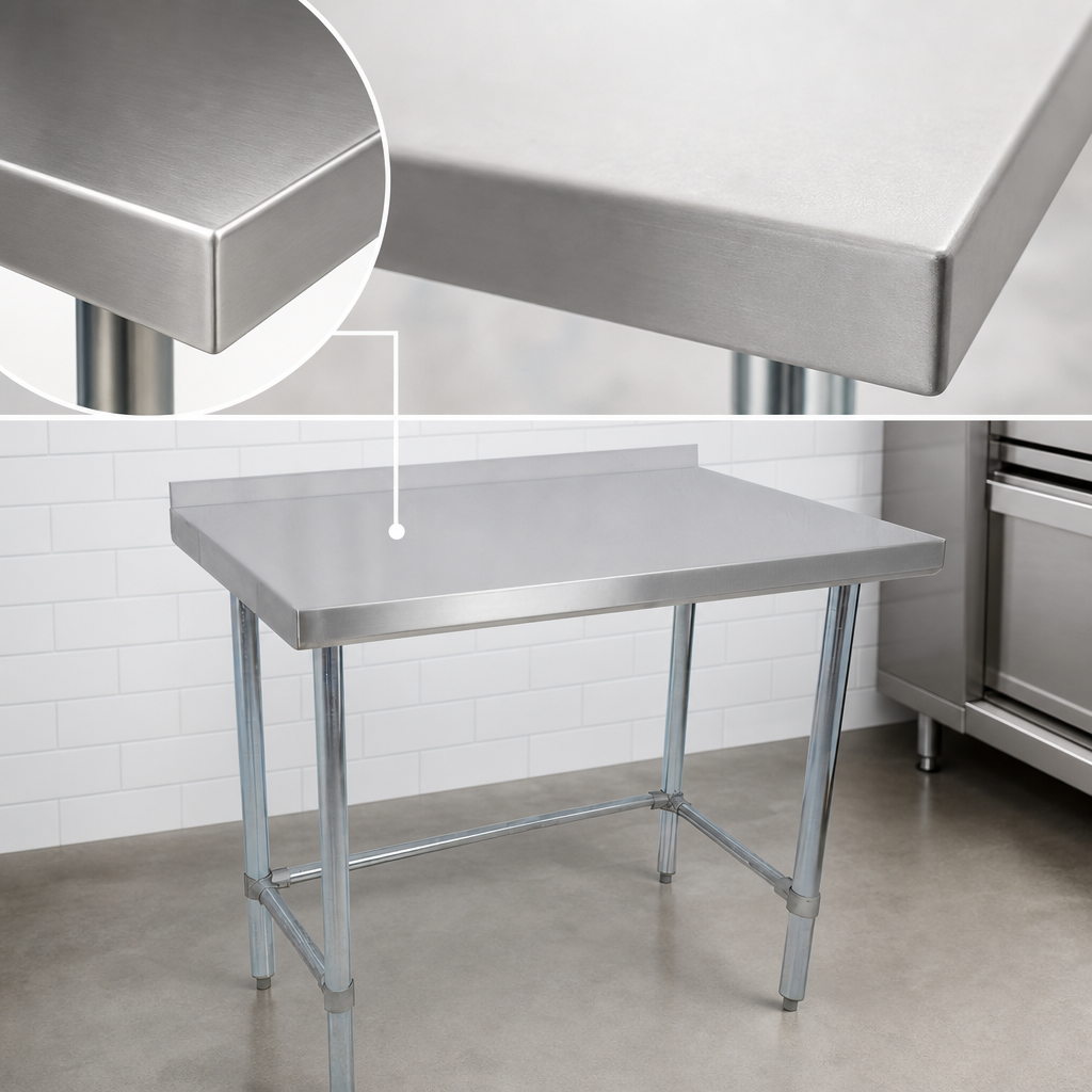 18-Gauge T-430 Stainless Steel Top