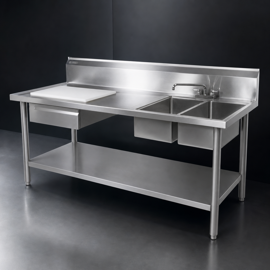 Right-End Dual Sink Layout