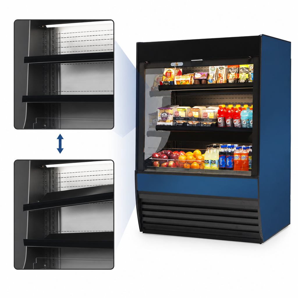 Adjustable Two-Tier Shelving