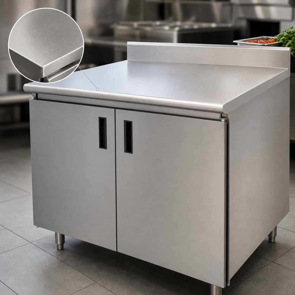 16 Gauge 304 Stainless Steel Top