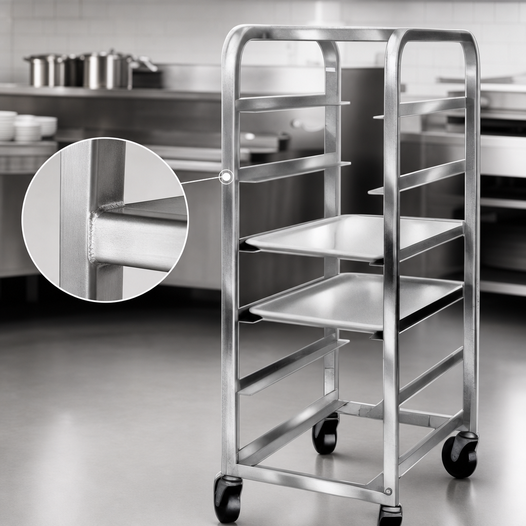 All-Welded Stainless Steel Construction
