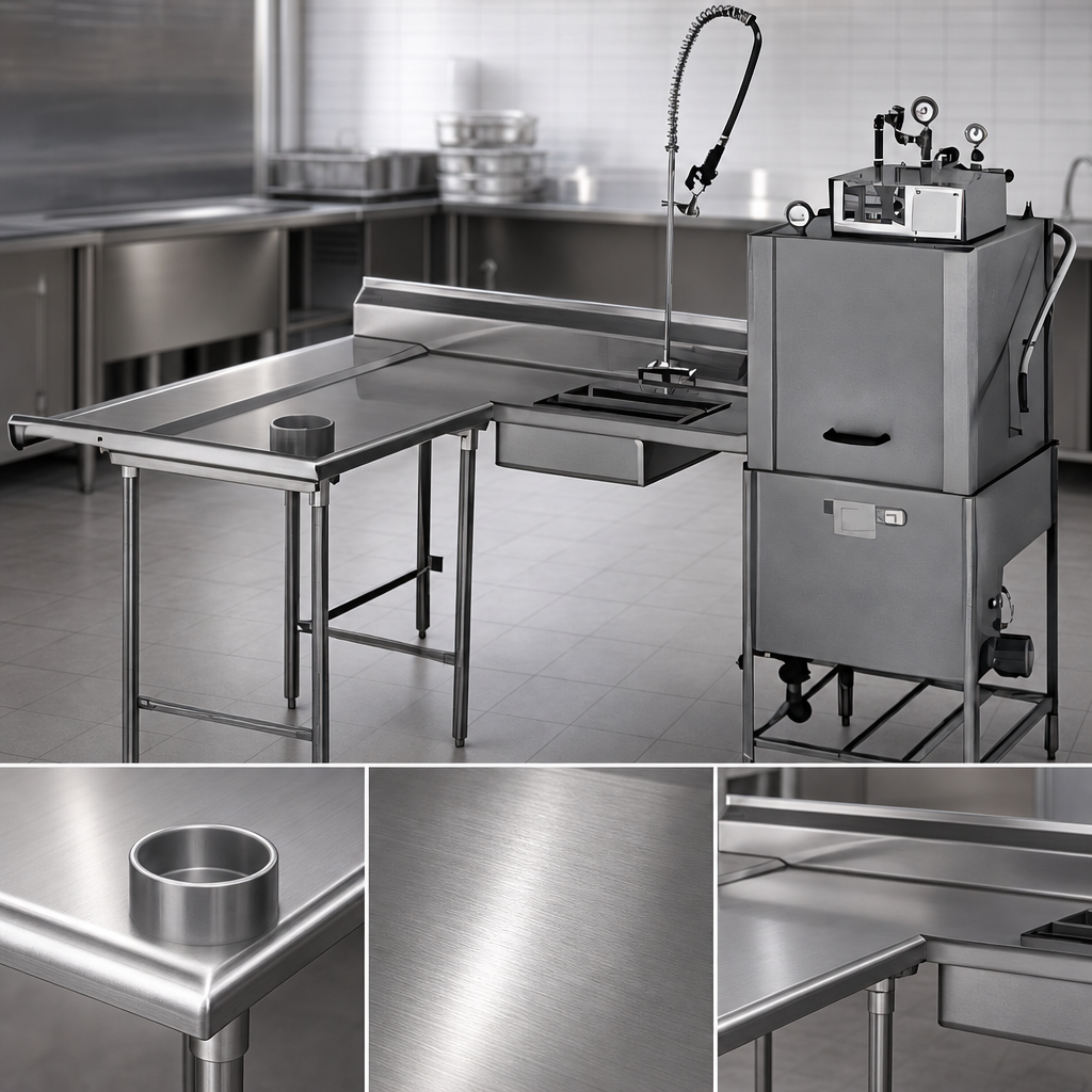 16 Gauge, 304 Stainless Steel Top