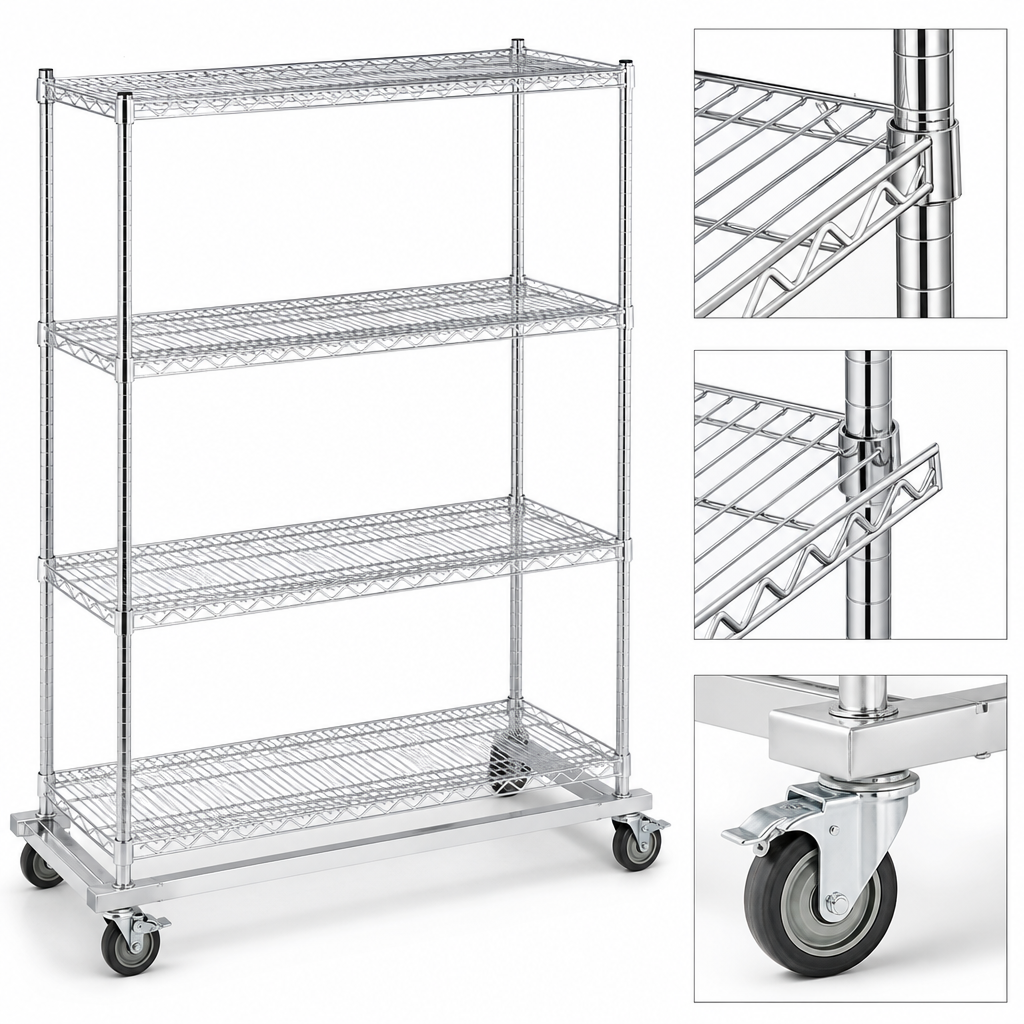 Patented QuadTruss® Shelves