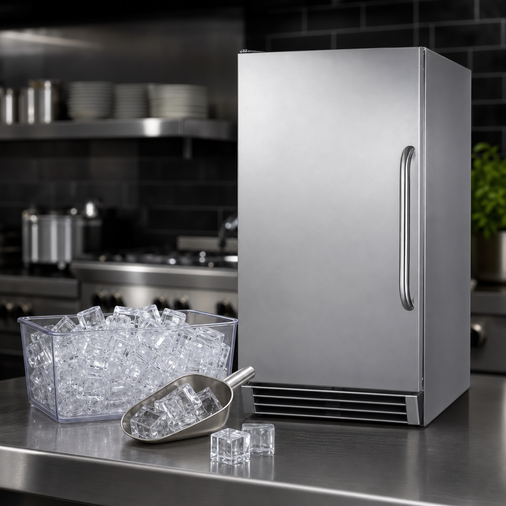 Clear Cube Ice Production