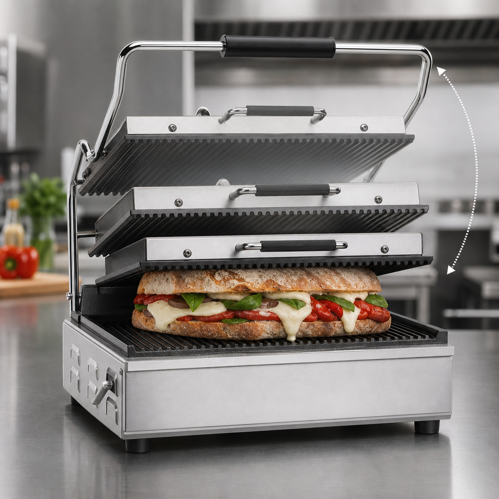 Auto-Balancing Hinged Top Plate