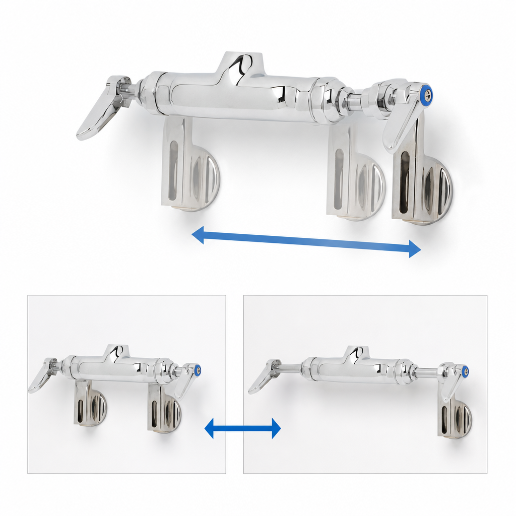 Adjustable Faucet Centers